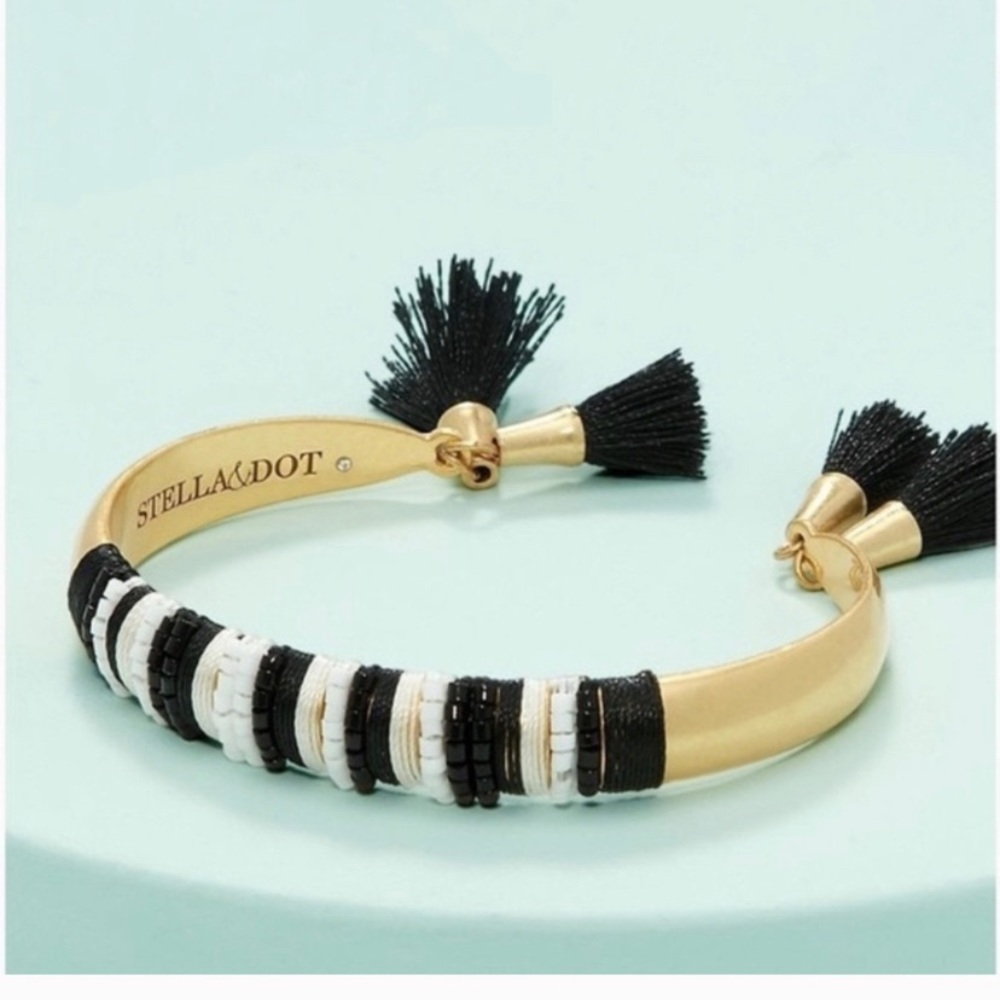 Bettina Cuff tassel bracelet! Gorgeous!!